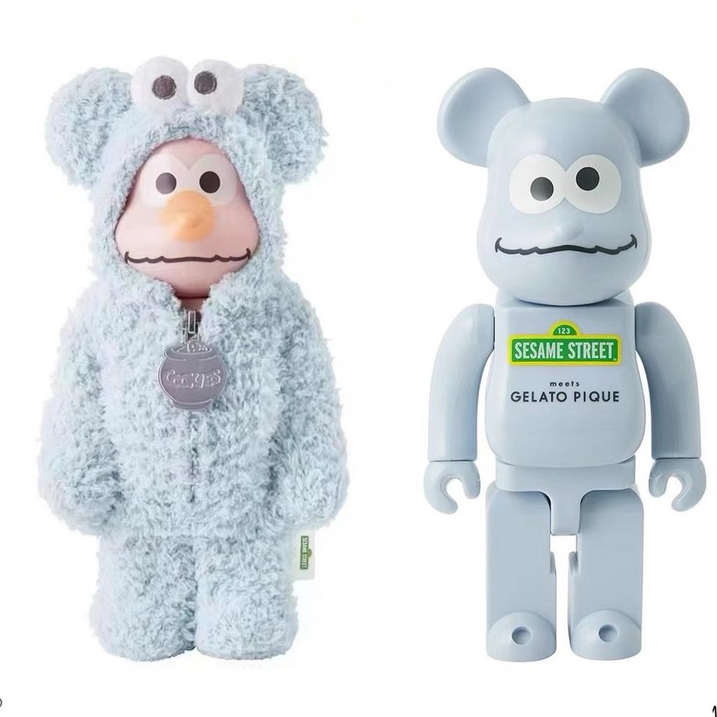 be@rbrick ELMO & cookie monster 400% セット（MEDICOM TOY