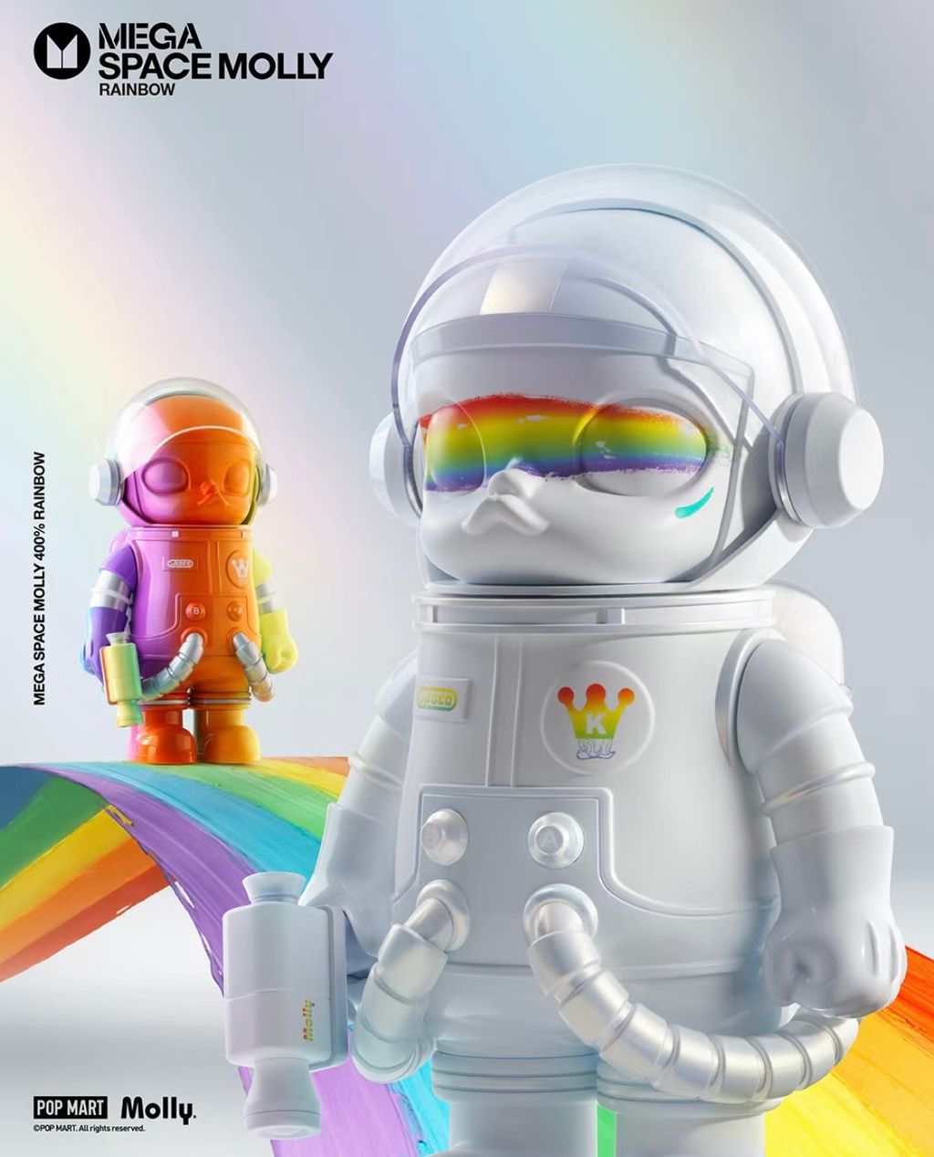 その他 MEGA SPACE MOLLY 400% Rainbow MEGA SPACE MOLLY 400% Rainbow 2024 LIMITED – TOYSEZ