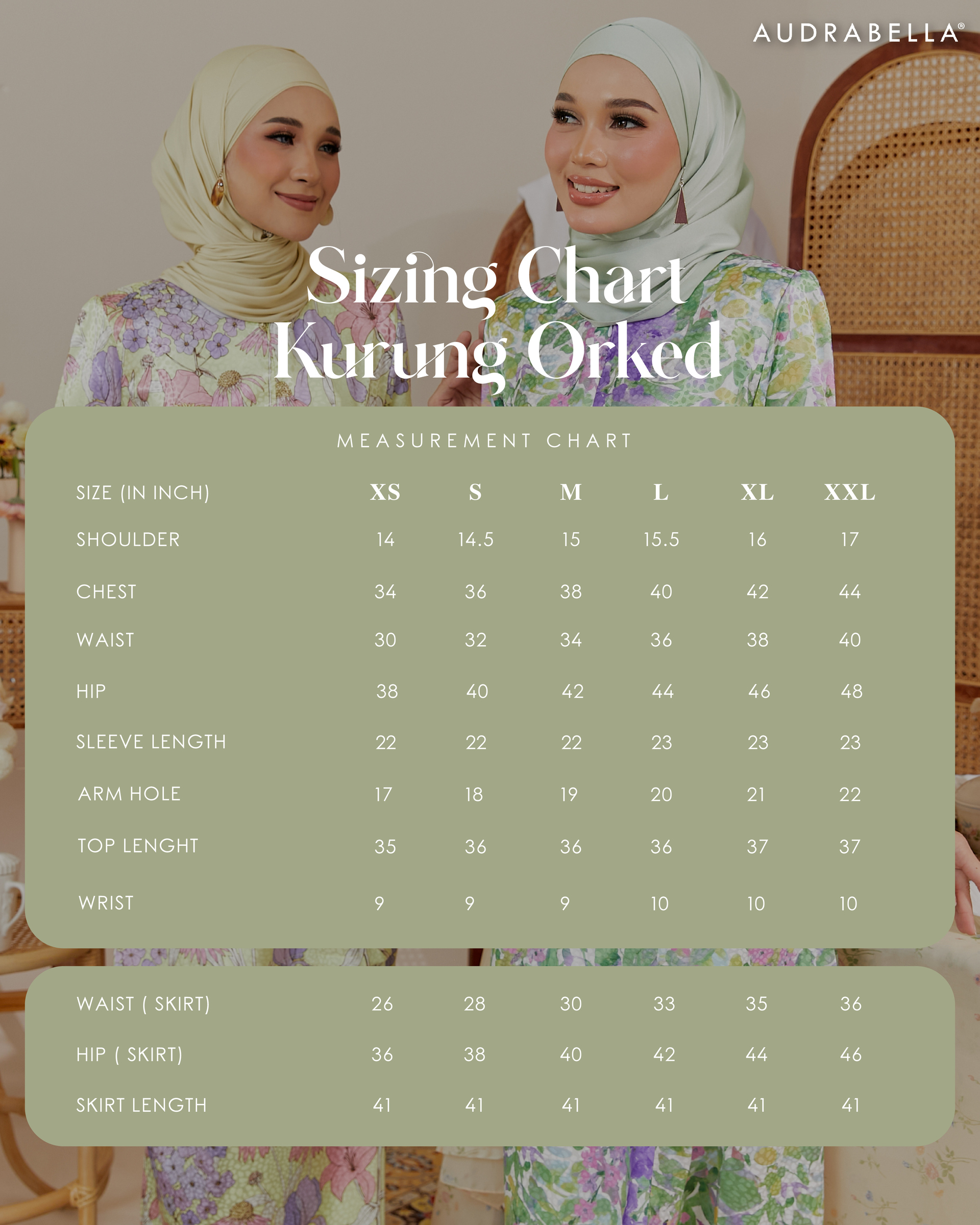 SIZING CHART_ORKED ( ADULT )