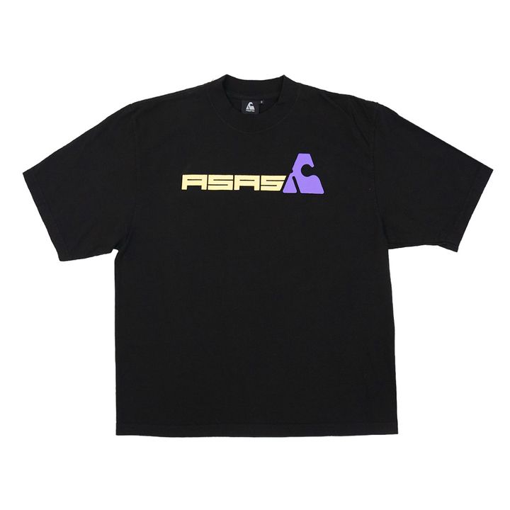 ASAS tshirt black Product Website WHITE BG Third Drop