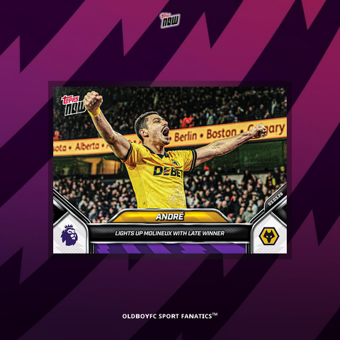 Topps Now André 25/26 英超 球星卡 正面圖