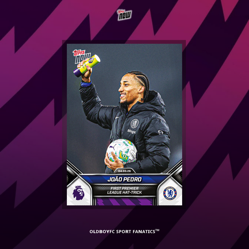 Topps Now João Pedro 25/26 英超 球星卡 正面圖