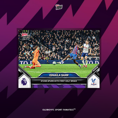 Topps Now Ismaïla Sarr 25/26 英超 球星卡 正面圖