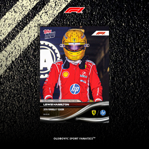 Topps Now Lewis Hamilton 2026 F1 澳洲大獎賽 賽車卡 正面圖