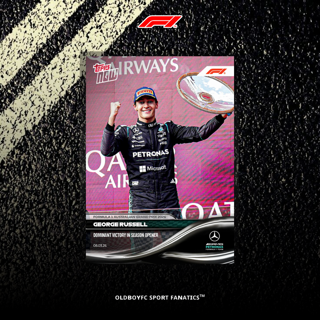 Topps Now George Russell 2026 F1 澳洲大獎賽 賽車卡 正面圖2