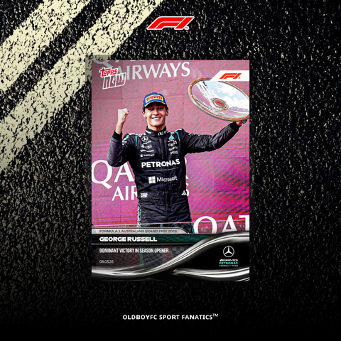 Topps Now George Russell 2026 F1 澳洲大獎賽 賽車卡 正面圖2