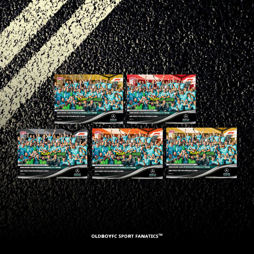 Topps Now Mercedes AMG Petronas F1 Team 2026 澳洲大獎賽 賽車卡 編號卡版本