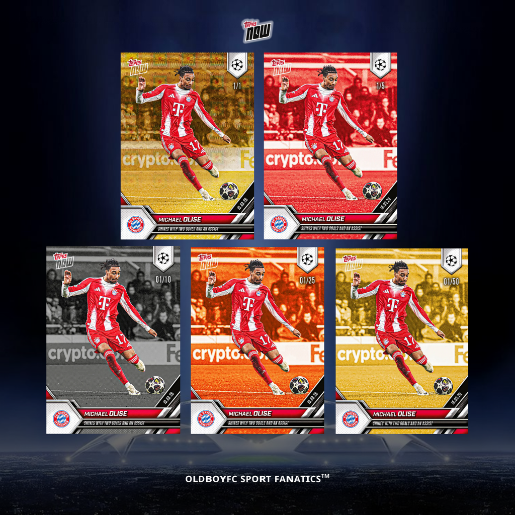 Topps Now Michael Olise 2025 UCL 編號平行卡