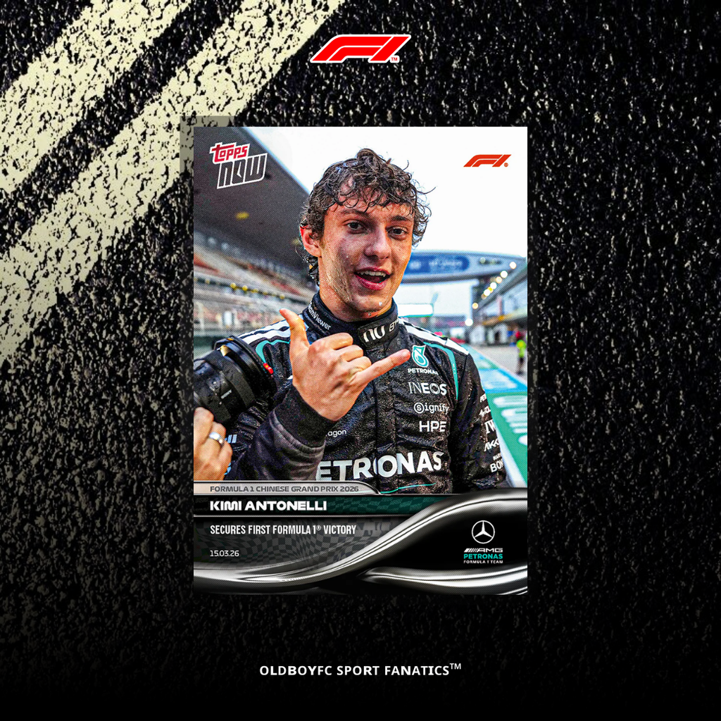 Topps Now Kimi Antonelli 2026 F1 中國大獎賽 冠軍 球星卡 正面圖2