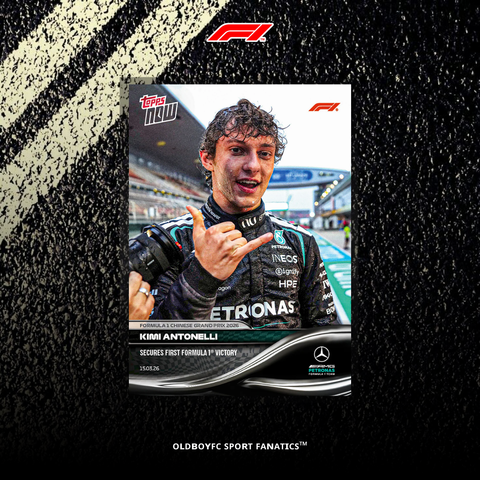 Topps Now Kimi Antonelli 2026 F1 中國大獎賽 冠軍 球星卡 正面圖2