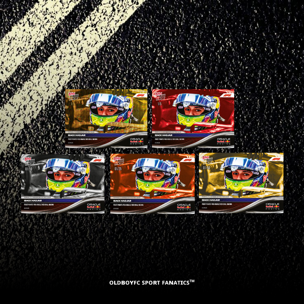 Topps Now Isack Hadjar 2026 F1 中國大獎賽 限量編號卡