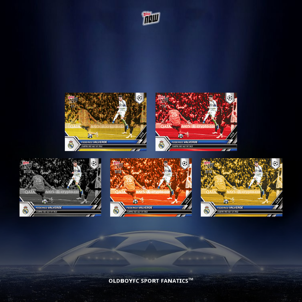 Topps Now Valverde 2025/26 歐冠 限量編號卡