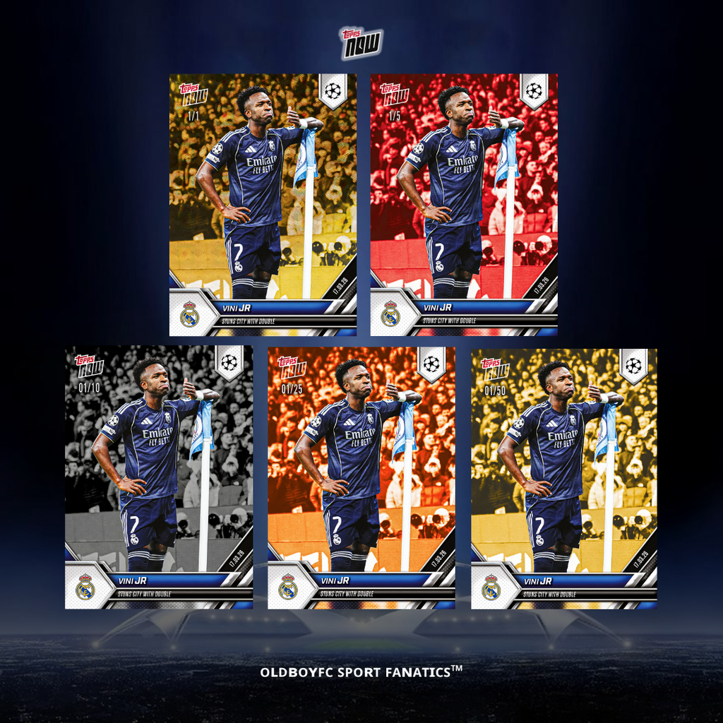 Topps Now Vini Jr 2025/26 歐冠 球星卡 編號卡