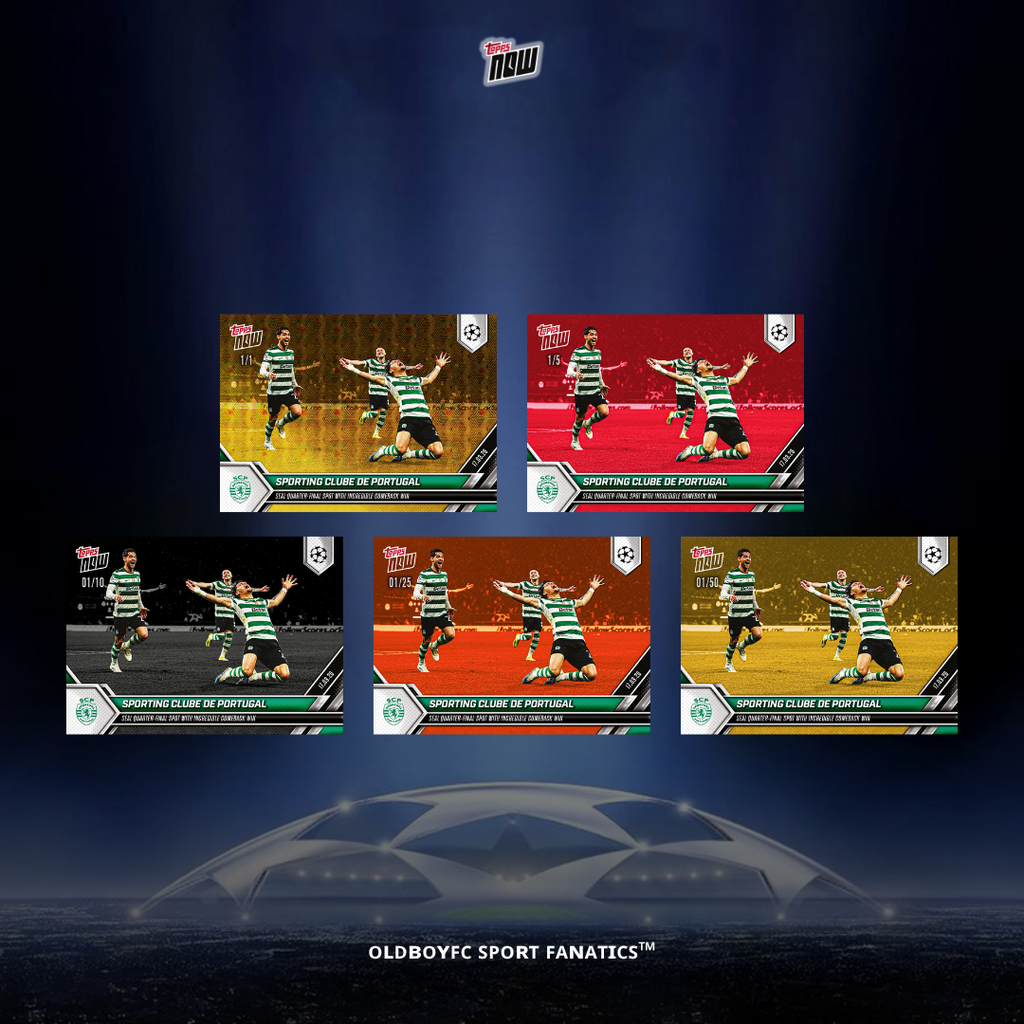 Topps Now Sporting CP 2025/26 歐冠 球隊卡 編號卡