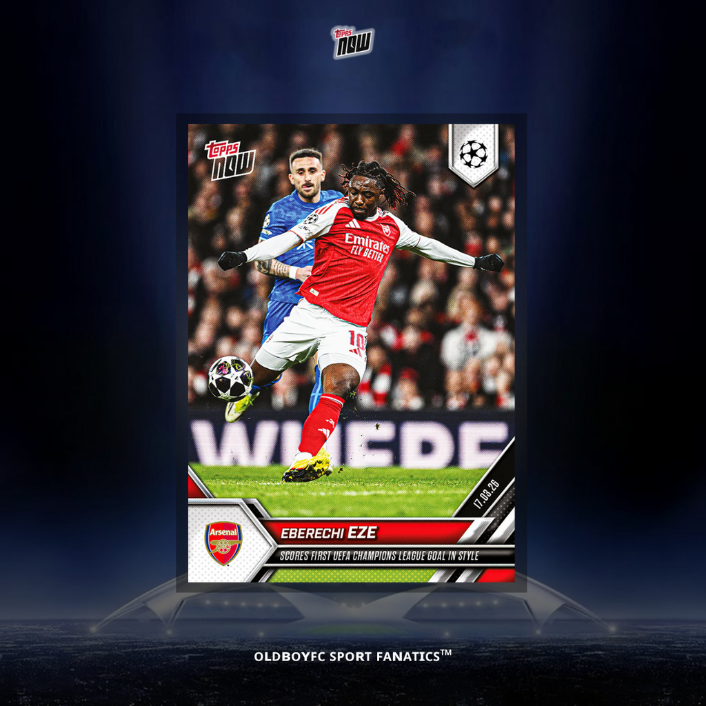 Topps Now Eze 2025/26 歐冠 球星卡 正面圖