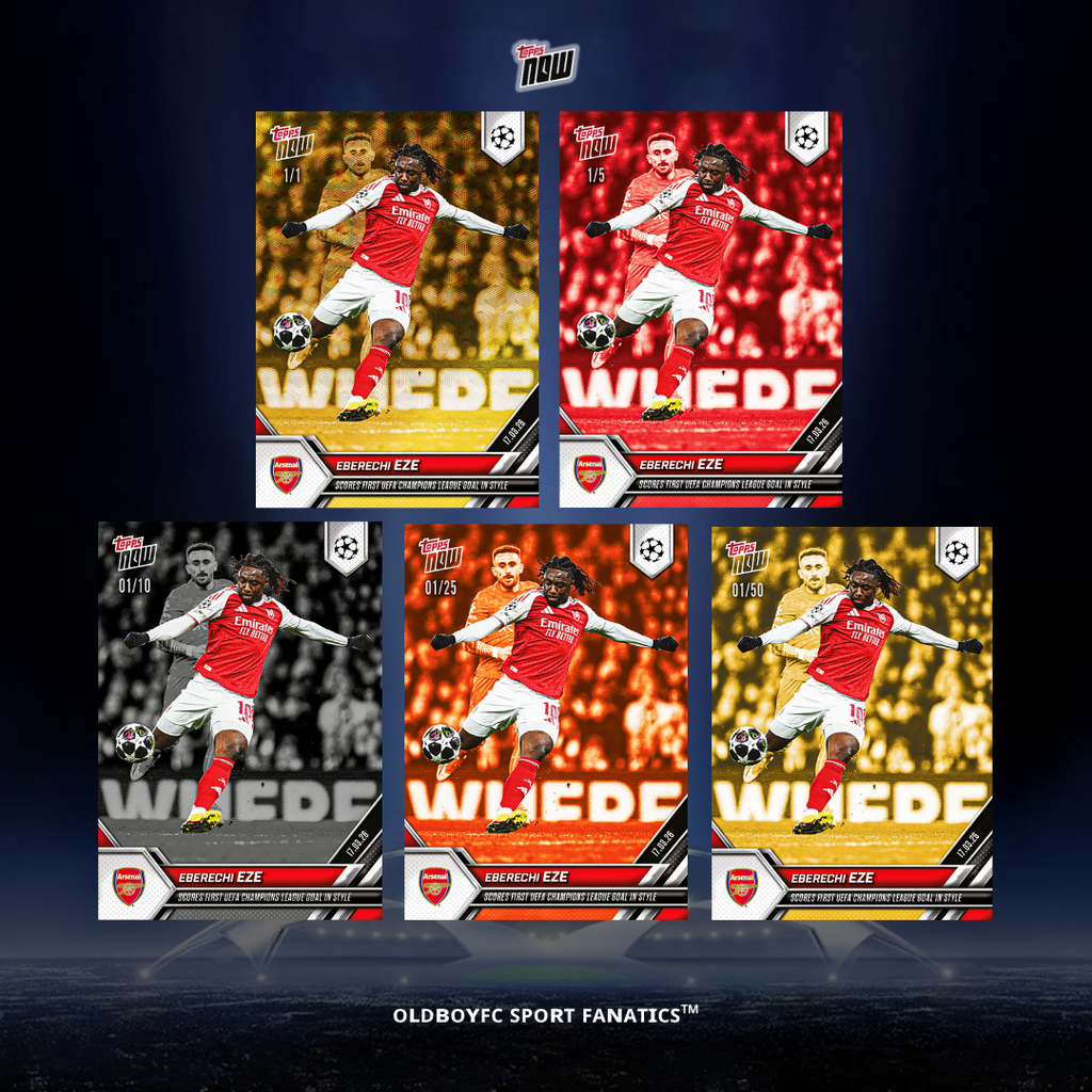 Topps Now Eze 2025/26 歐冠 球星卡 編號卡