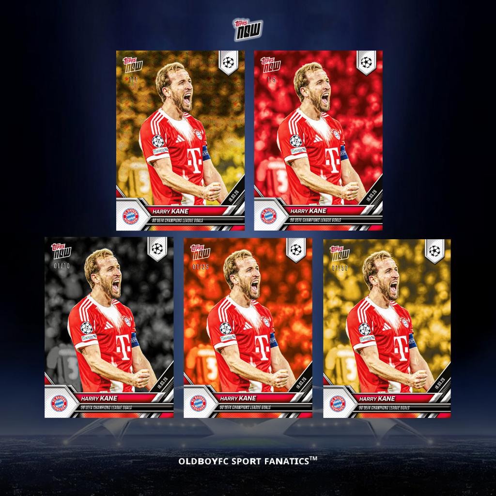 Topps Now Kane 2025/26 歐冠 球星卡 編號卡