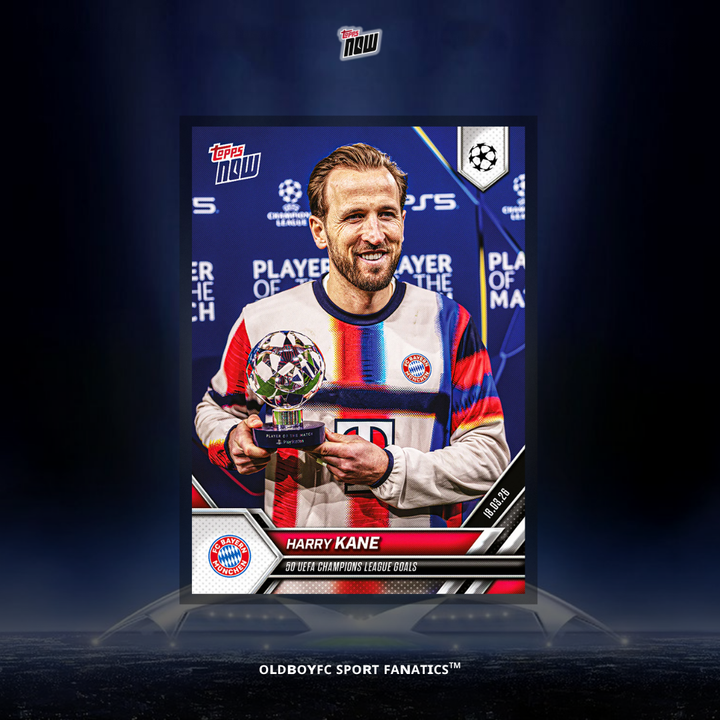 Topps Now Kane 2025/26 歐冠 球星卡 正面圖2