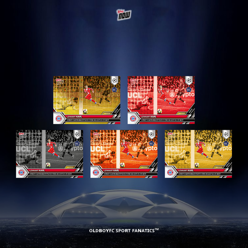 Topps Now Lennart Karl 2025/26 歐冠 球星卡 編號卡