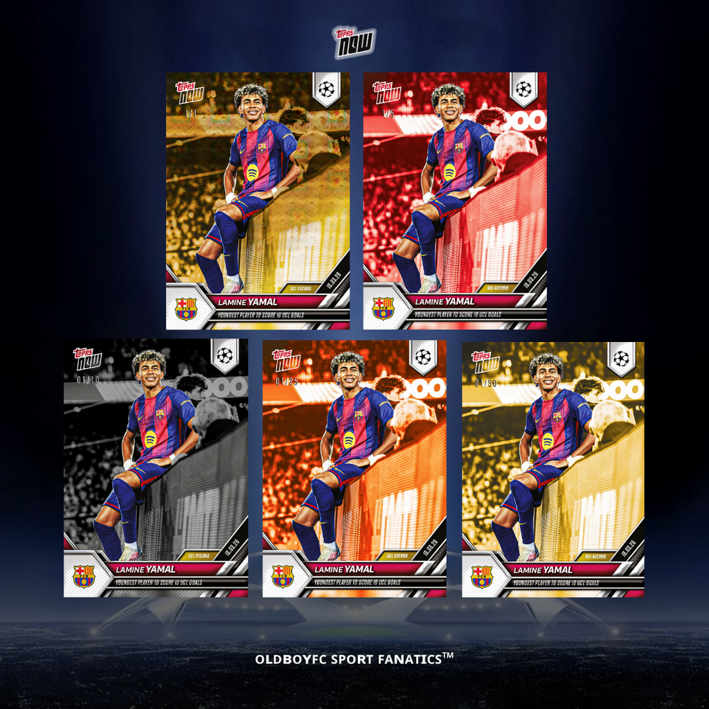 Topps Now Yamal 2025/26 歐冠 球星卡 編號卡