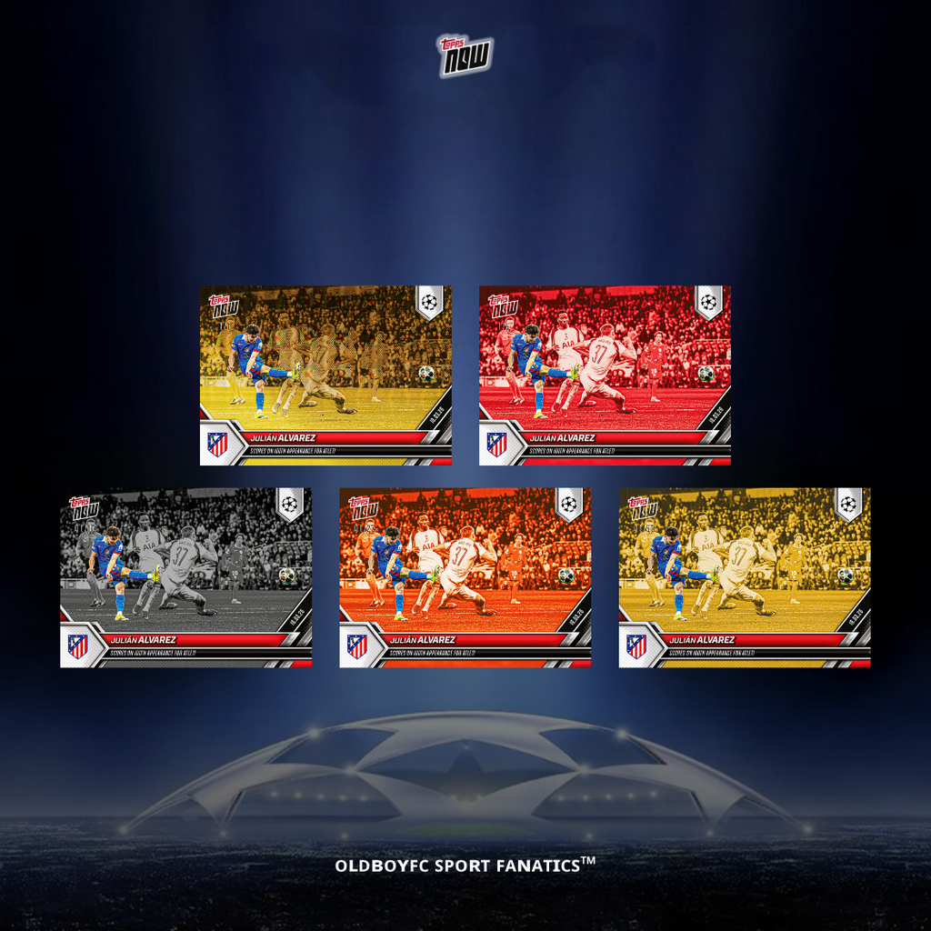 Topps Now Álvarez 2025/26 歐冠 球星卡 編號卡
