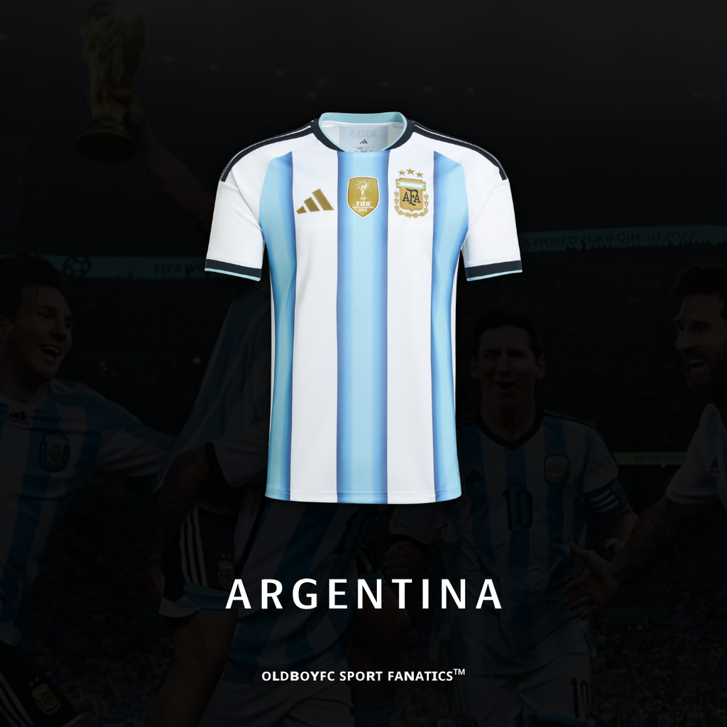 【球迷版】阿根廷 2026 世界盃主場球迷版 足球球衣