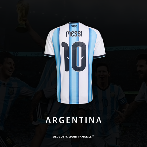 【球迷版】阿根廷 2026 世界盃主場球迷版 足球球衣