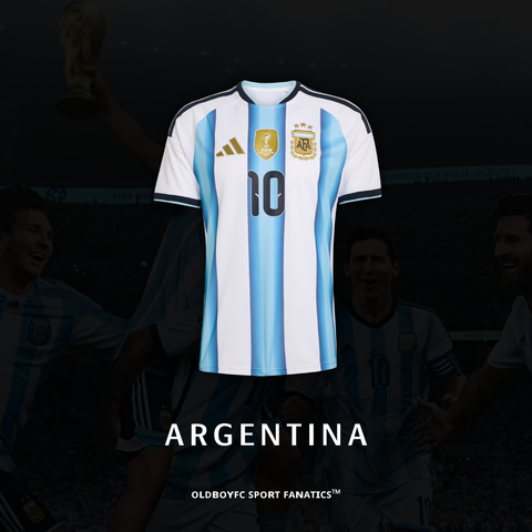 【球迷版】阿根廷 2026 世界盃主場球迷版 足球球衣