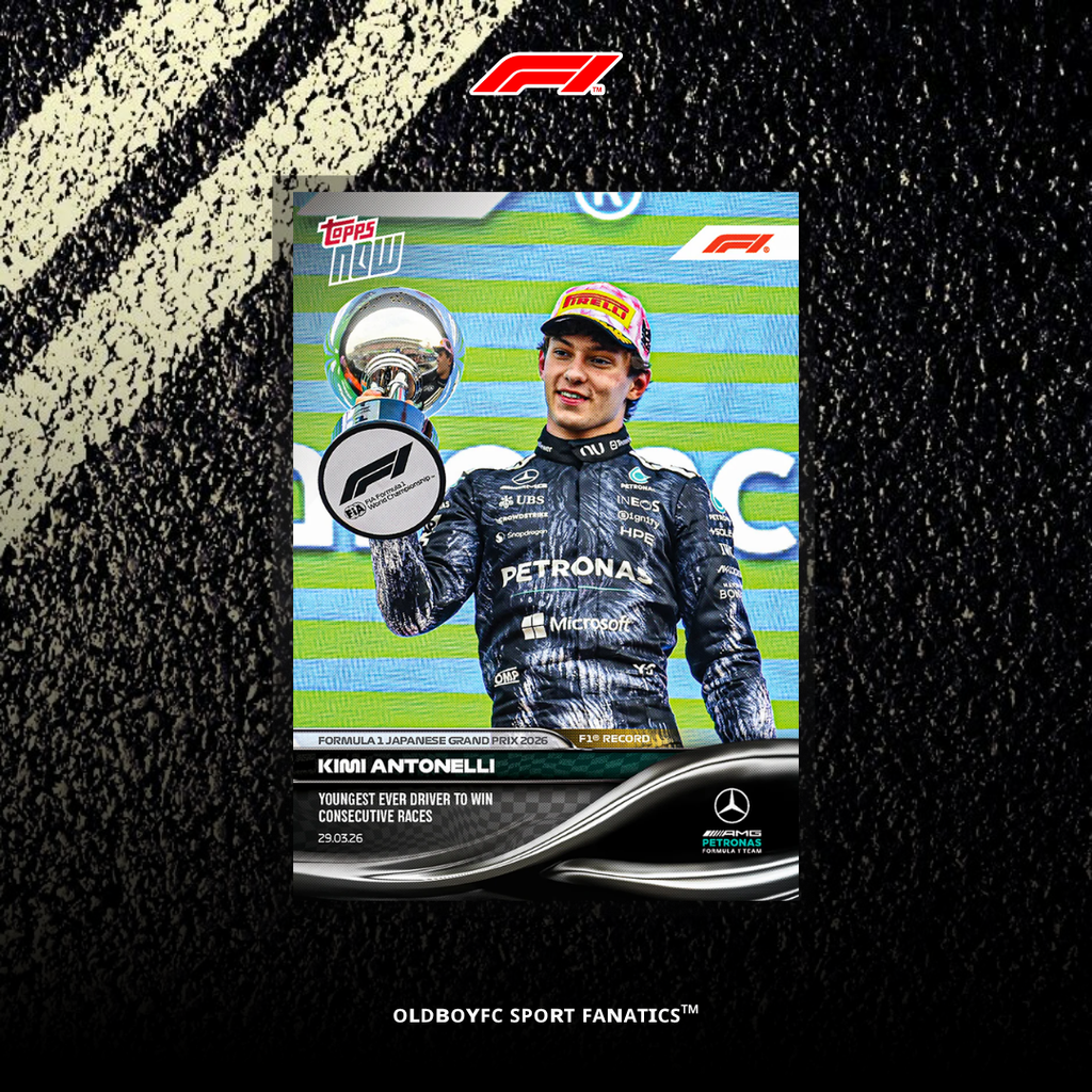 Topps Now Antonelli 2026 F1 日本大獎賽 球星卡 正面圖