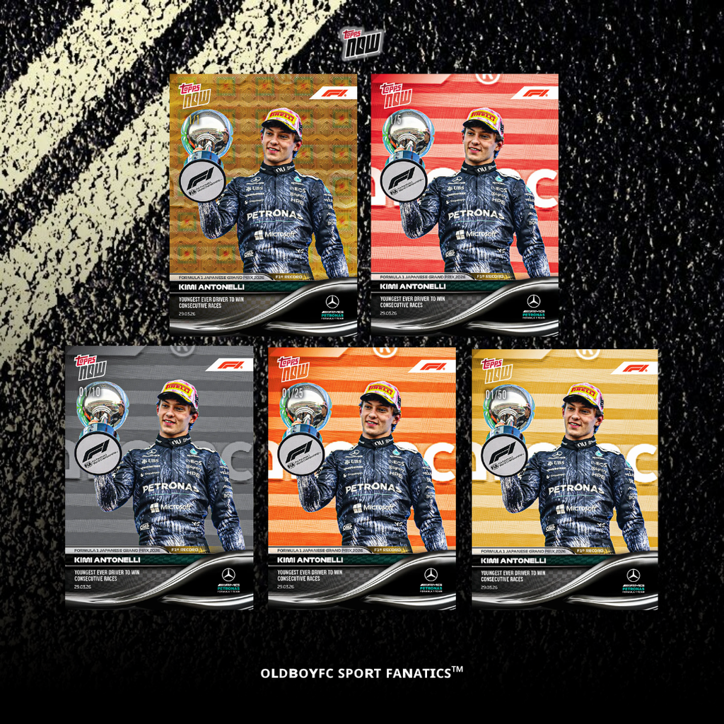Topps Now Antonelli 2026 F1 日本站 編號卡版本