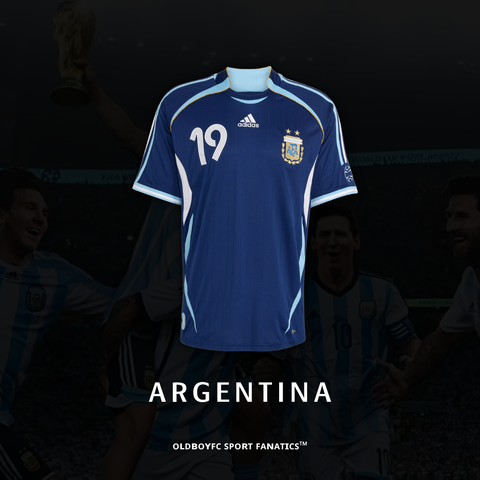 阿根廷 2006 世界盃客場復刻球衣