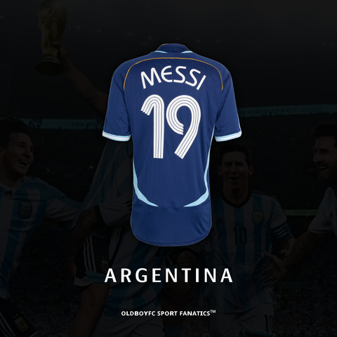 阿根廷 2006 世界盃客場復刻球衣