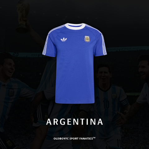 阿根廷世界盃復古TEE-JZ6307
