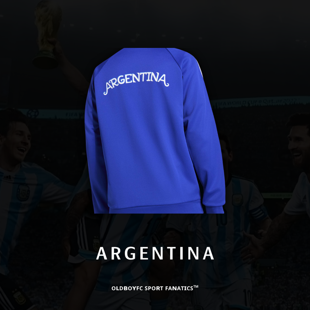 阿根廷世界盃復古外套-JZ6305