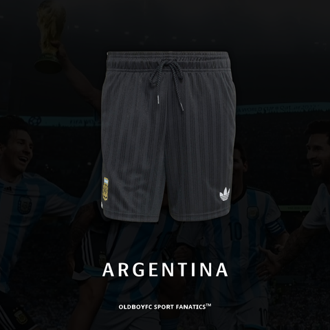 阿根廷世界盃復古寬鬆短褲-JZ6308