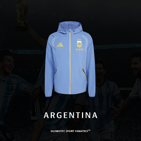 阿根廷 2026 世界盃復古外套 - JZ6313