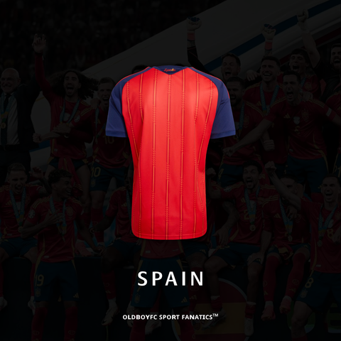 【球迷版】西班牙 2026 世界盃主場球迷版 足球球衣