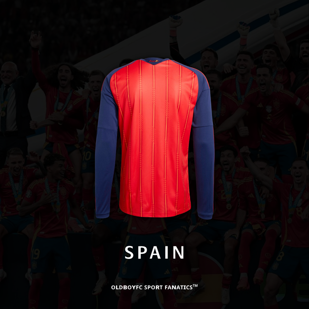 【球迷版】西班牙 2026 世界盃主場長袖球迷版 足球球衣