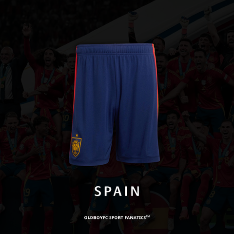 西班牙 2026 世界盃主場球迷版短褲 - JN4396