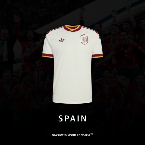 【球員版】西班牙 2026 世界盃客場球員版 足球球衣