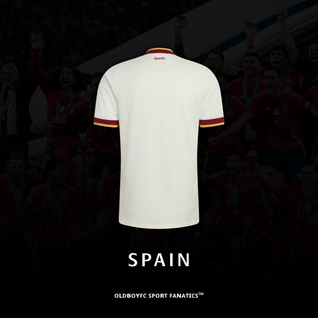 【球員版】西班牙 2026 世界盃客場球員版 足球球衣