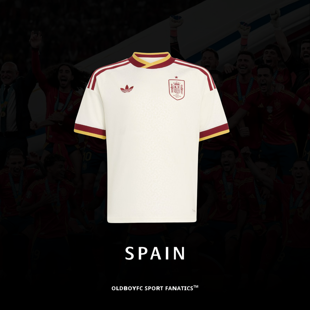 【青少年】西班牙 2026 世界盃球迷版客場球衣 - JZ5728