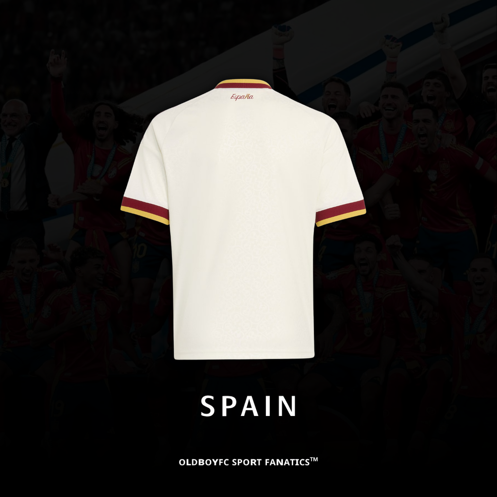 【青少年】西班牙 2026 世界盃球迷版客場球衣 - JZ5728