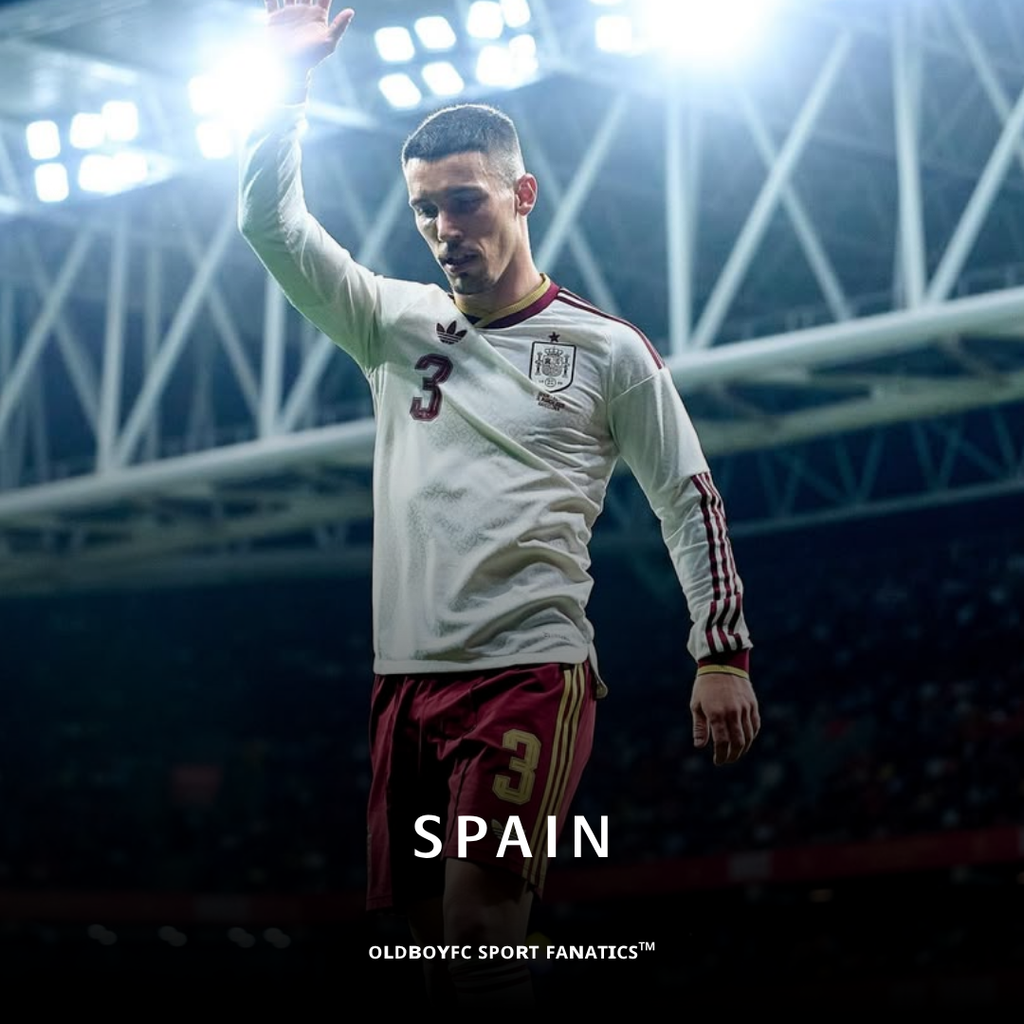 【球員版】西班牙 2026 世界盃客場長袖球員版 足球球衣