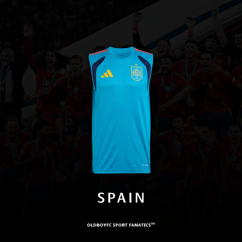 西班牙 2026 世界盃 TIRO 無袖球迷版訓練衣 - KA8191