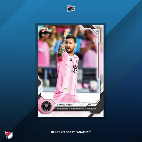 Topps Now Messi 2026 MLS 球星卡 正面圖
