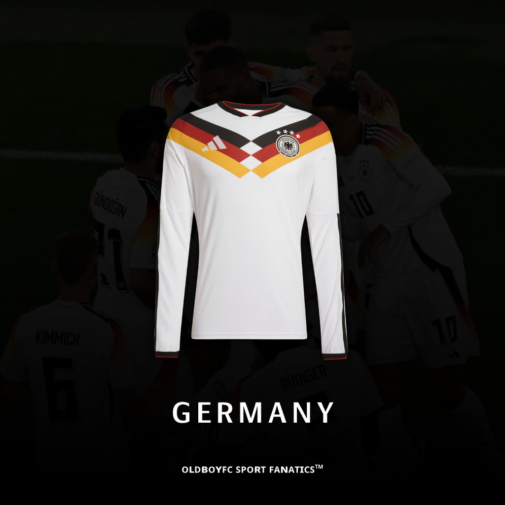 【長袖球員版】德國 2026 世界盃主場長袖球員版 足球球衣