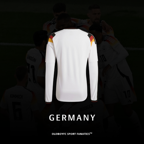 【長袖球員版】德國 2026 世界盃主場長袖球員版 足球球衣