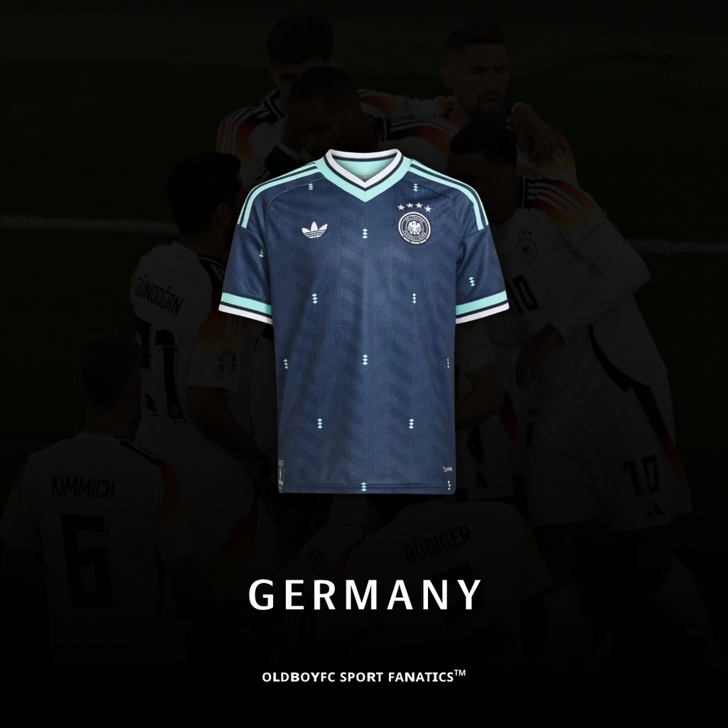 【青少年】德國 2026 世界盃球迷版客場球衣 - JZ4569