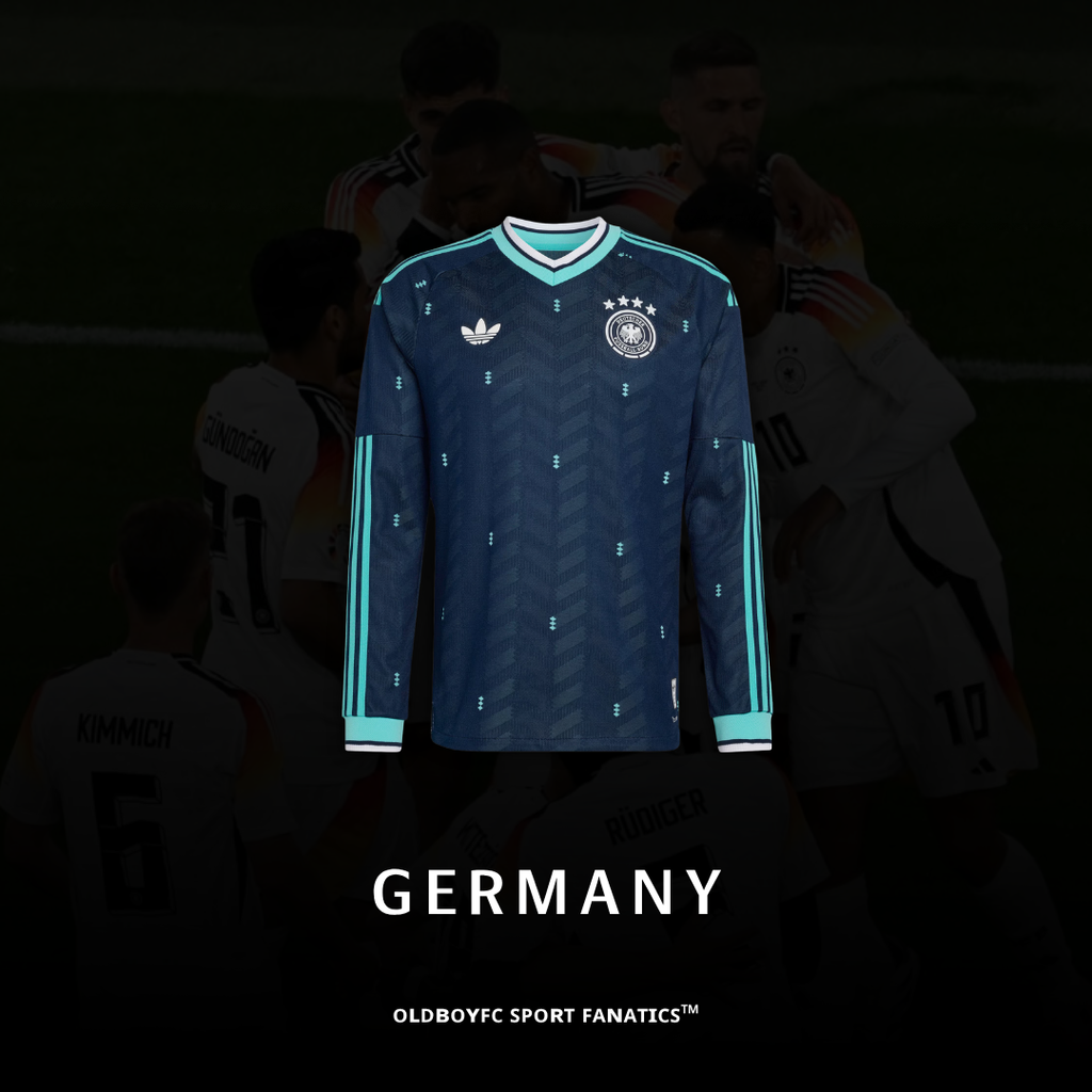 【球員版】德國 2026 世界盃客場長袖球員版 足球球衣